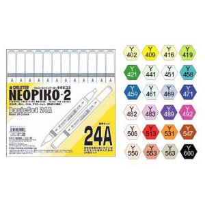 ネオピコ2　ベーシック24色セット