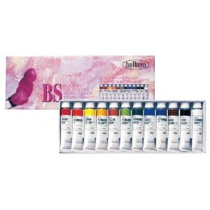 ホルベイン　油絵の具セット　BS12色セット　10ml