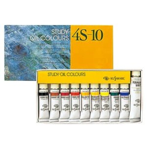 クサカベ　油絵の具セット　4S-10色セット