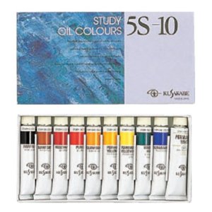 クサカベ　油絵の具セット　5S-10色セット