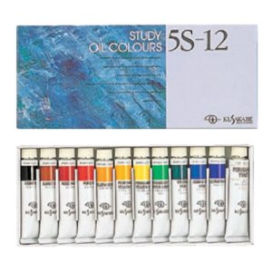 クサカベ　油絵の具セット　5S-12色セット