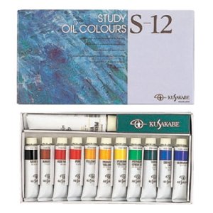クサカベ　油絵の具セット　S-12色セット