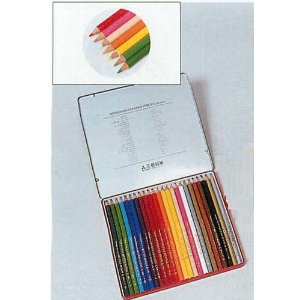 三菱　色鉛筆　ワイド　No.880　24色セット