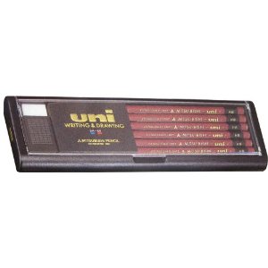 ユニ鉛筆　6B　12本組
