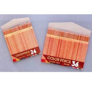 ナチュラル　色鉛筆　12色セット