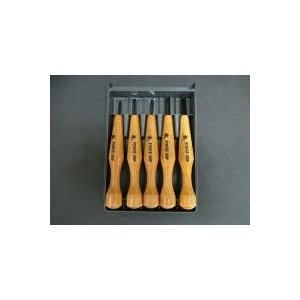 パワーグリップ彫刻刀　右手用　5本組