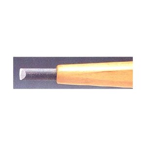 パワーグリップ彫刻刀　単品　鎌倉刀　9mm　極浅丸