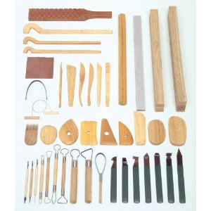 成形用小道具　43点セット　陶芸用具セット