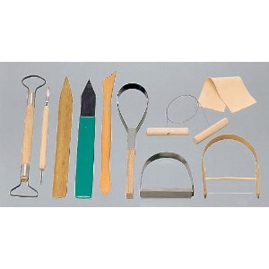 手びねり道具　10点セット　陶芸用具セット