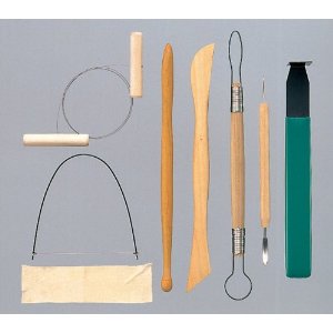 手びねり道具　8点セット　陶芸用具セット