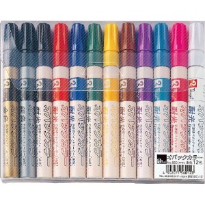 オパックカラー　中字　12色セット