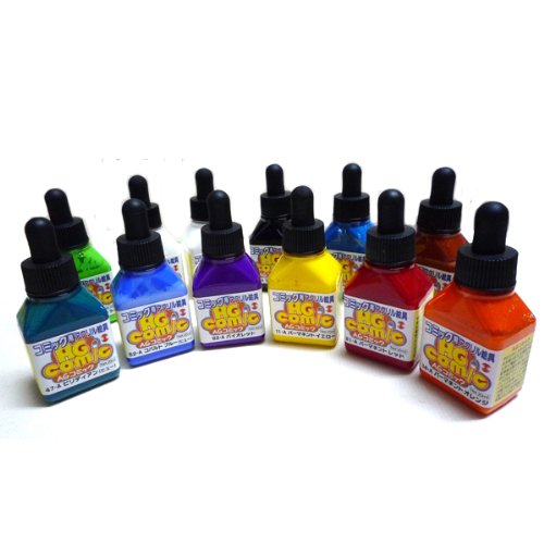 ターナー　AGコミック　12色セット　20ml