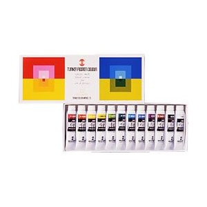 ターナー　ポスターカラー　12色セット　11ml