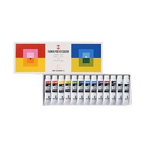 ターナー　ポスターカラー　13色セット　11ml