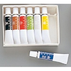 陶芸下絵の具　7色セット　17gチューブ入り