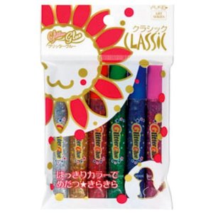 グリッターグルー　クラシック　6色セット